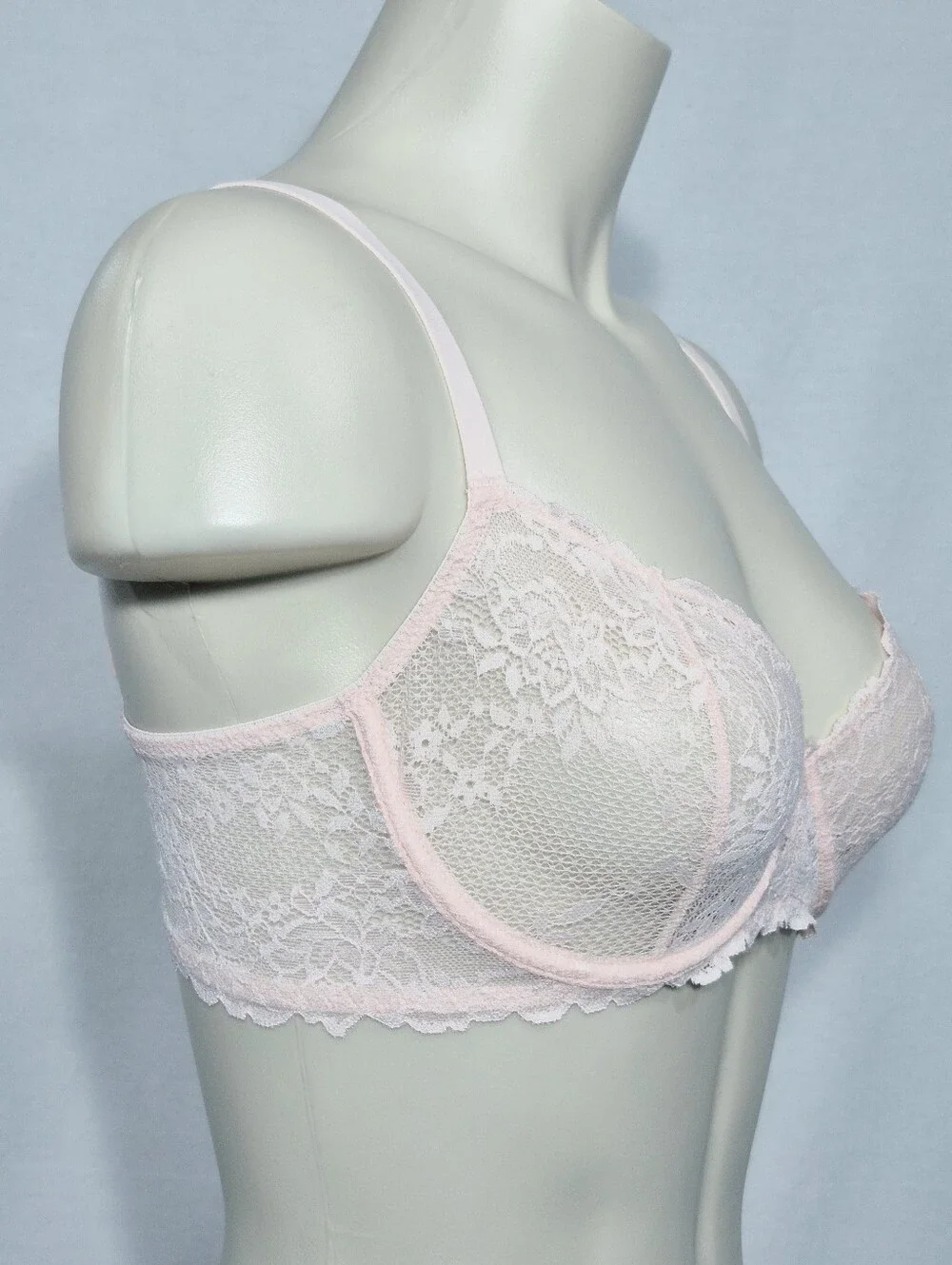 36B Natori 724314 Heavenly Convertible Balconette Underwire Bra Pink